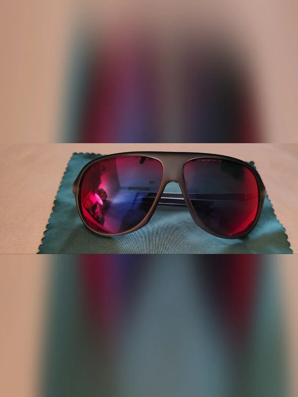 Electric Aviator Sunglasses with Mirrored Lenses